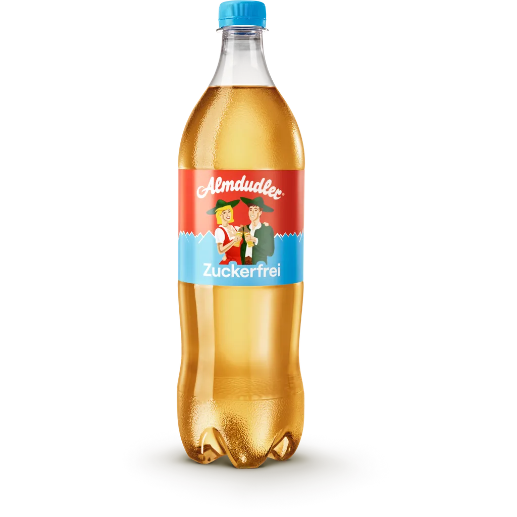 Almdudler Original Zuckerfrei 1 Liter