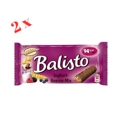 Balisto Schokoriegel Joghurt-Beeren-Mix 2 x 18,5 g