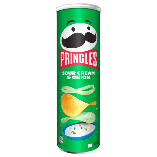 Pringles Sour Cream & Onion Chips 165g