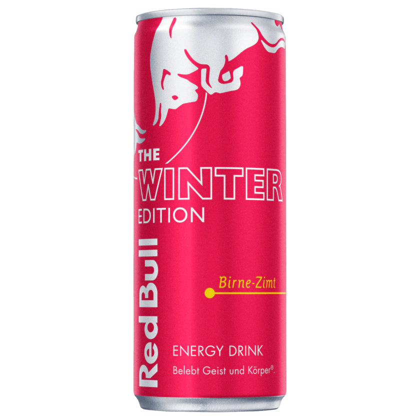 Red Bull Winter Edition Birne Zimt Einweg 250 ml