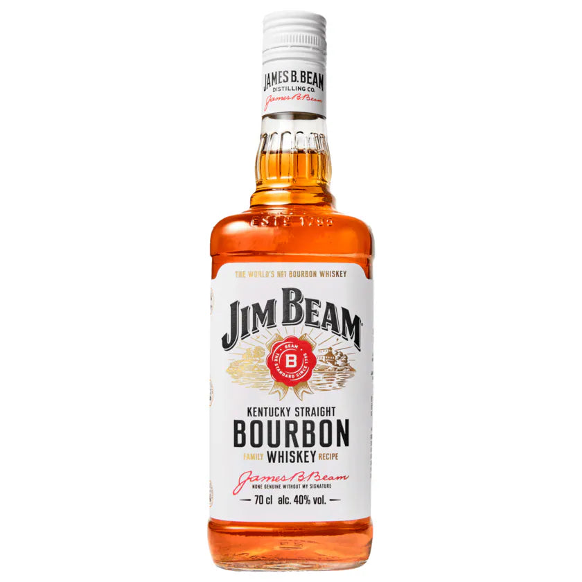 Jim Beam White Bourbon 40 % Vol. -  0,7 l Flasche