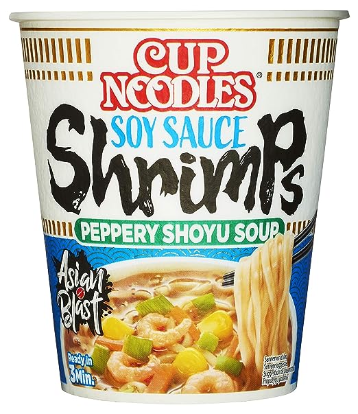 Nissin Cup Noodles – Soy Sauce Shrimps 63 g