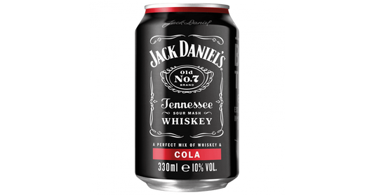 Jack Daniel's mit Coca Cola 10% Vol. - 0,33 l Dose EINWEG