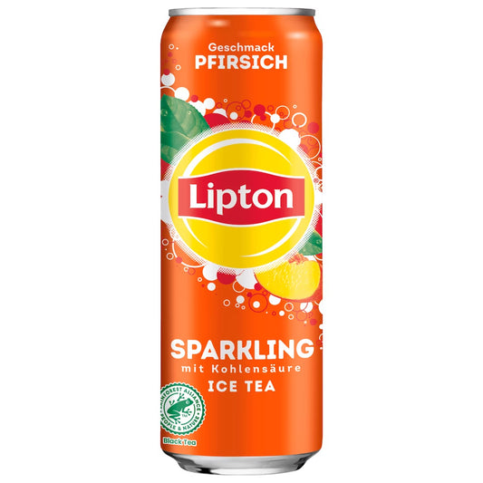 Lipton Ice Tea Pfirsich Sparkling Dose Einweg 330 ml