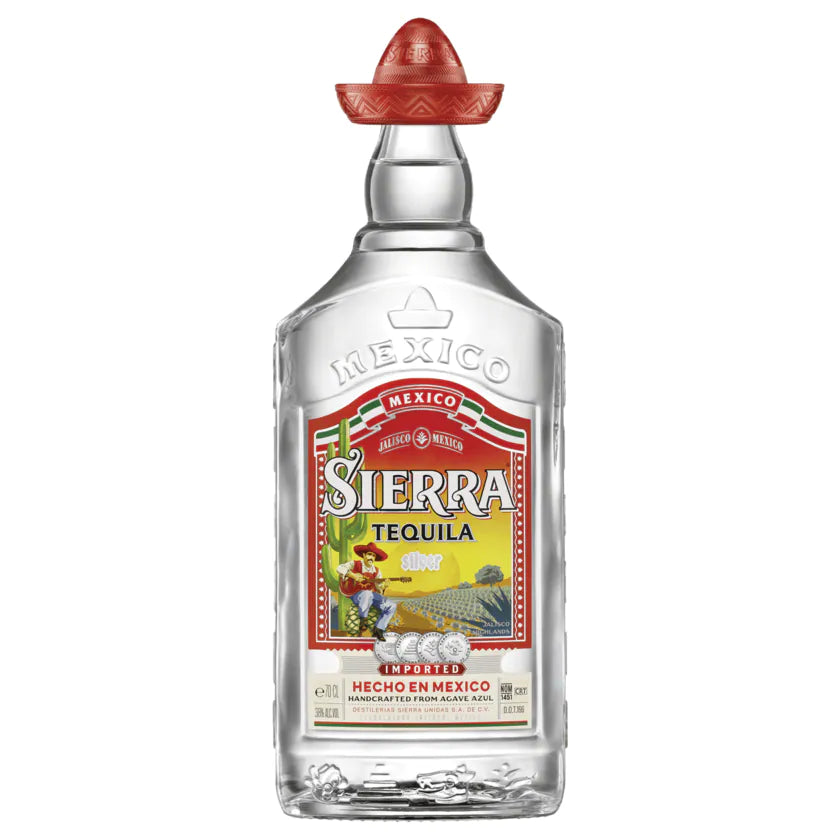 Sierra Tequila Silver 38 % Vol. - 0,7 l Flasche