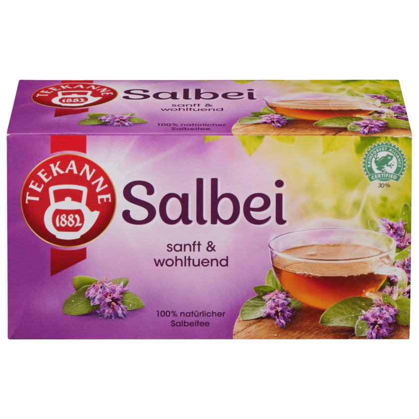 Teekanne Wohltuender Salbei 30g, 20 Beutel Salbeitee