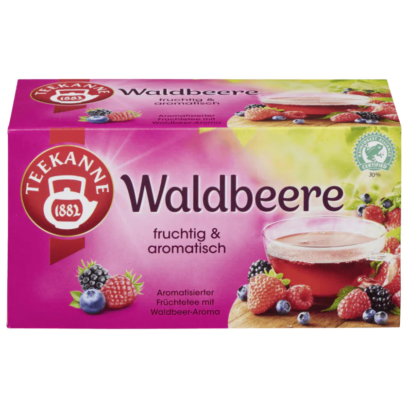 Teekanne Fruchtige Waldbeere 50g, 20 Beutel