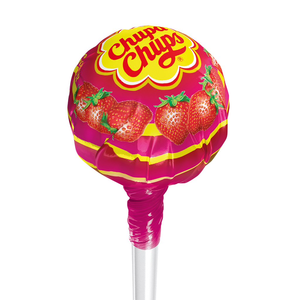 Chupa Chups Lolli Fruit Erdbeergeschmack