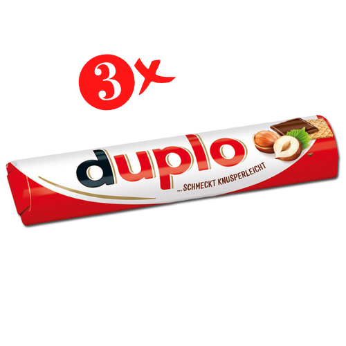 Duplo Schokoriegel 3 x 18,2 g