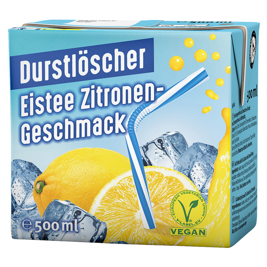 Durstlöscher Eistee Zitronen-Geschmack 500 ml