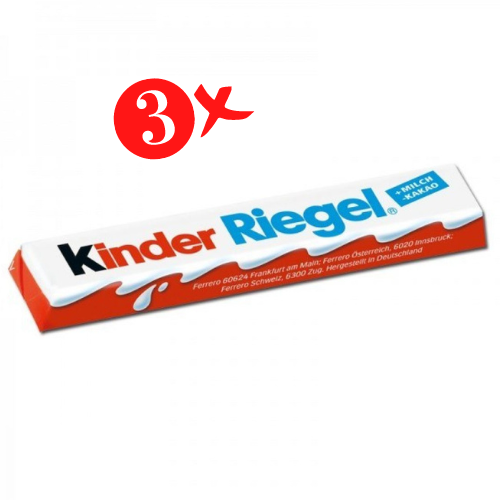 Kinder Riegel 3 x 21 g