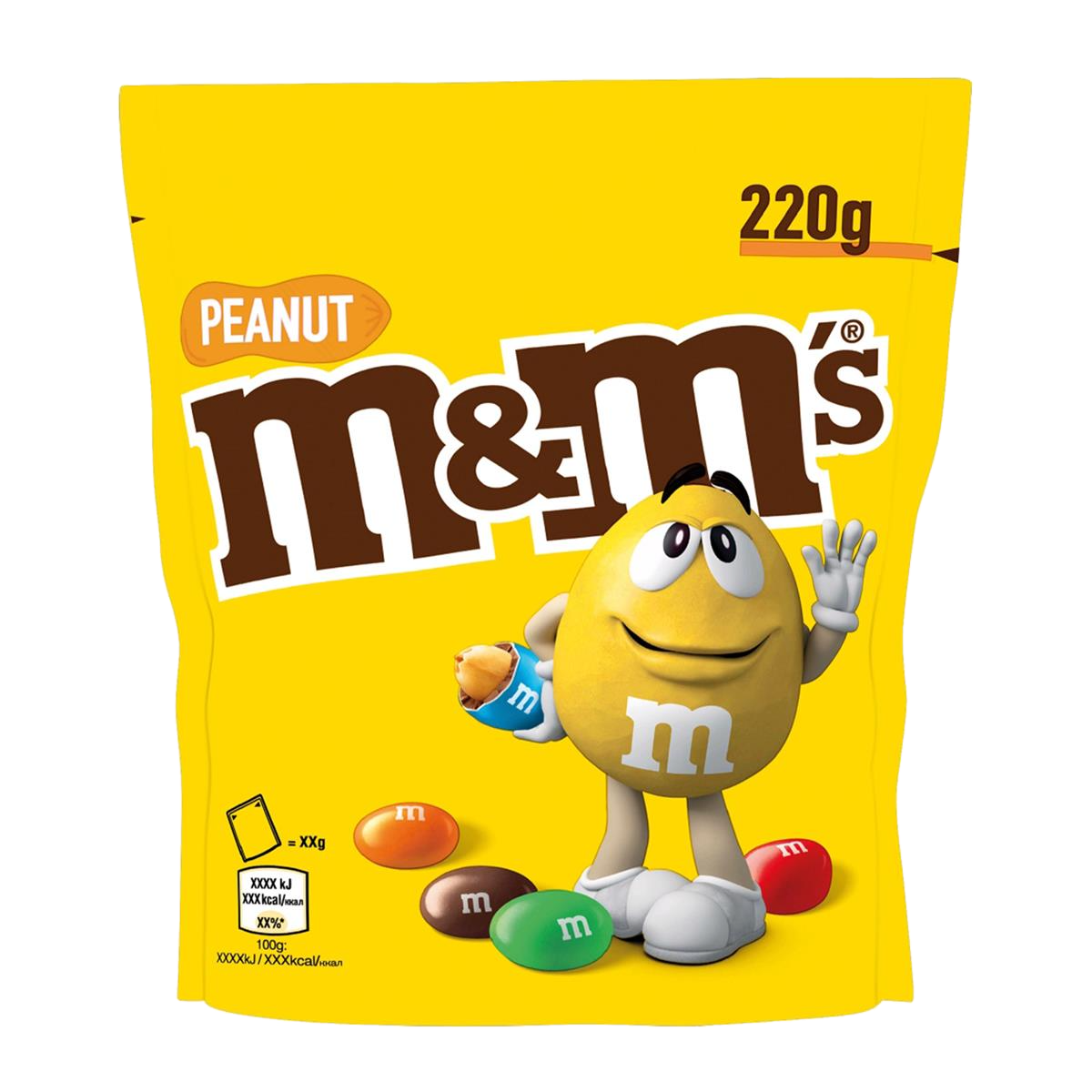 M&M's Peanut Beutel 220 g