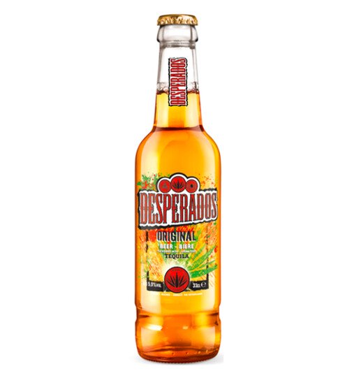 Desperados Tequila Flavoured Bier Flasche 330 ml 5,9 % Vol. Mehrweg