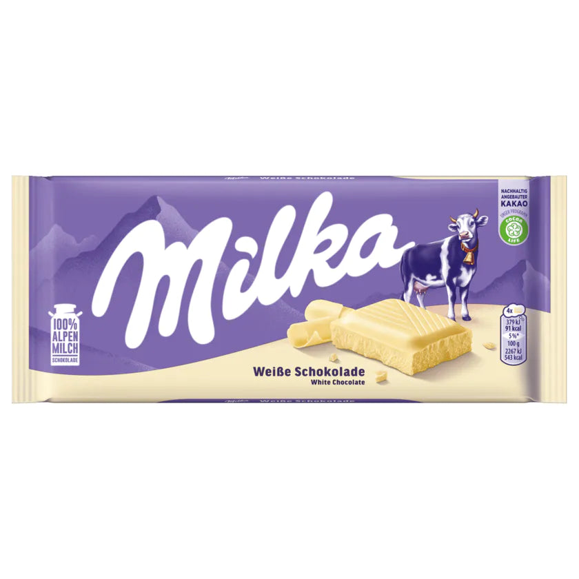 Milka Weiße Schokolade 100 g